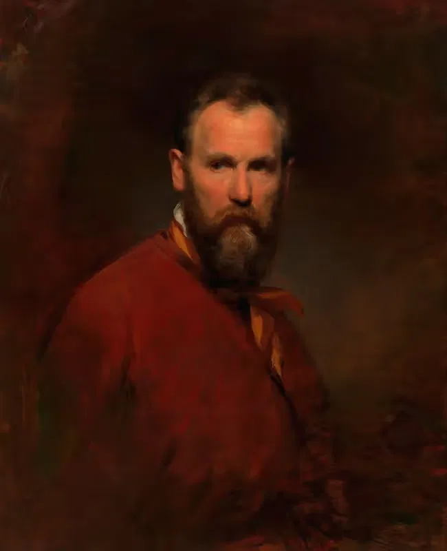 Selbstbildnis Friedrich von Amerling — Friedrich von Amerling