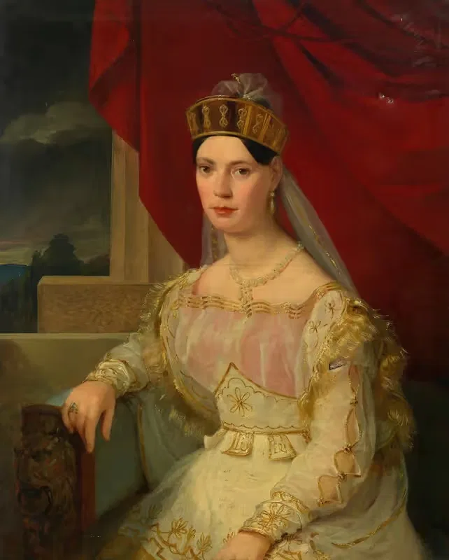 Тереза Эльсслер, танцовщица by Фридрих фон Амерлинг, 1829 — digital art print download