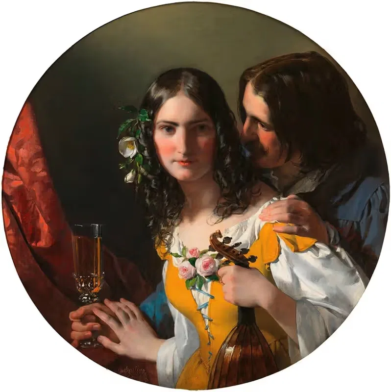 Три самых драгоценных вещи by Фридрих фон Амерлинг, 1838 — digital art print download
