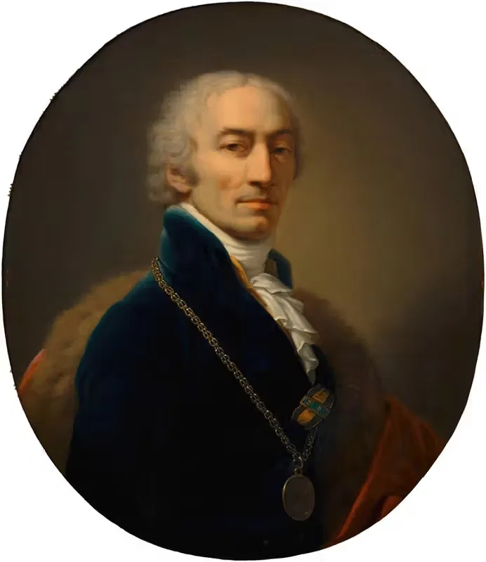 Michael Mayer (Hofquartierbuchverwalter) by Johann Baptist von Lampi the Elder — digital art print download