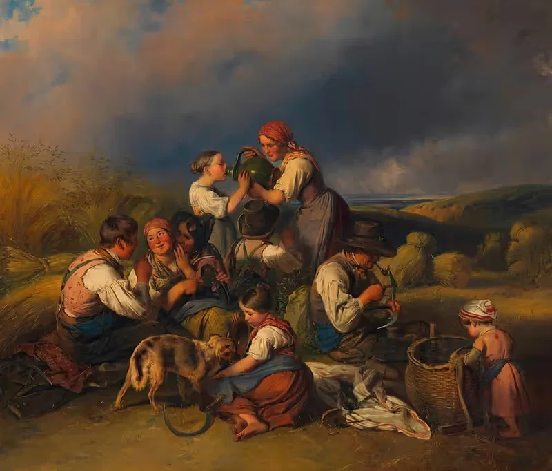 Уборщик by Иоганн Маттиас Ранфтль, 1845 — digital art print download