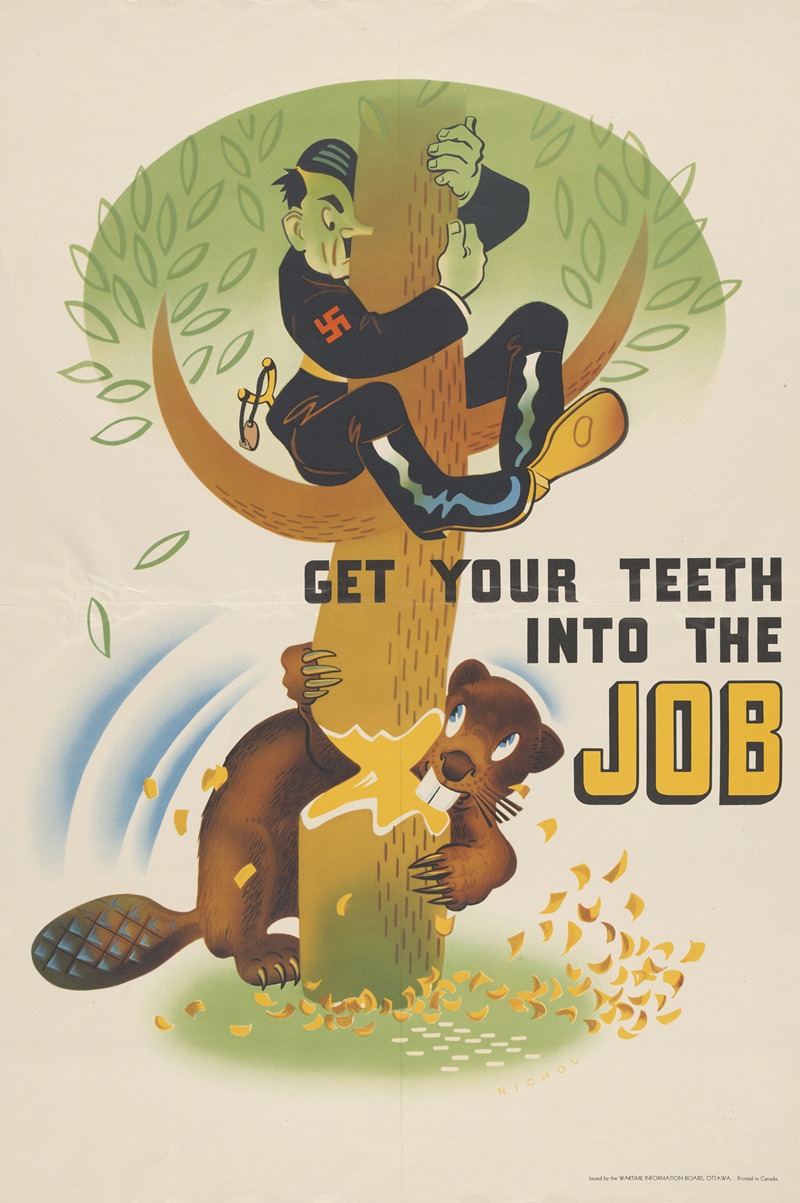 Get your teeth into the job by Robert Nichol — digital art print download