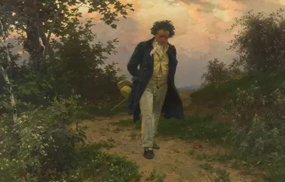 Beethoven by Julius Schmid — digital art print download