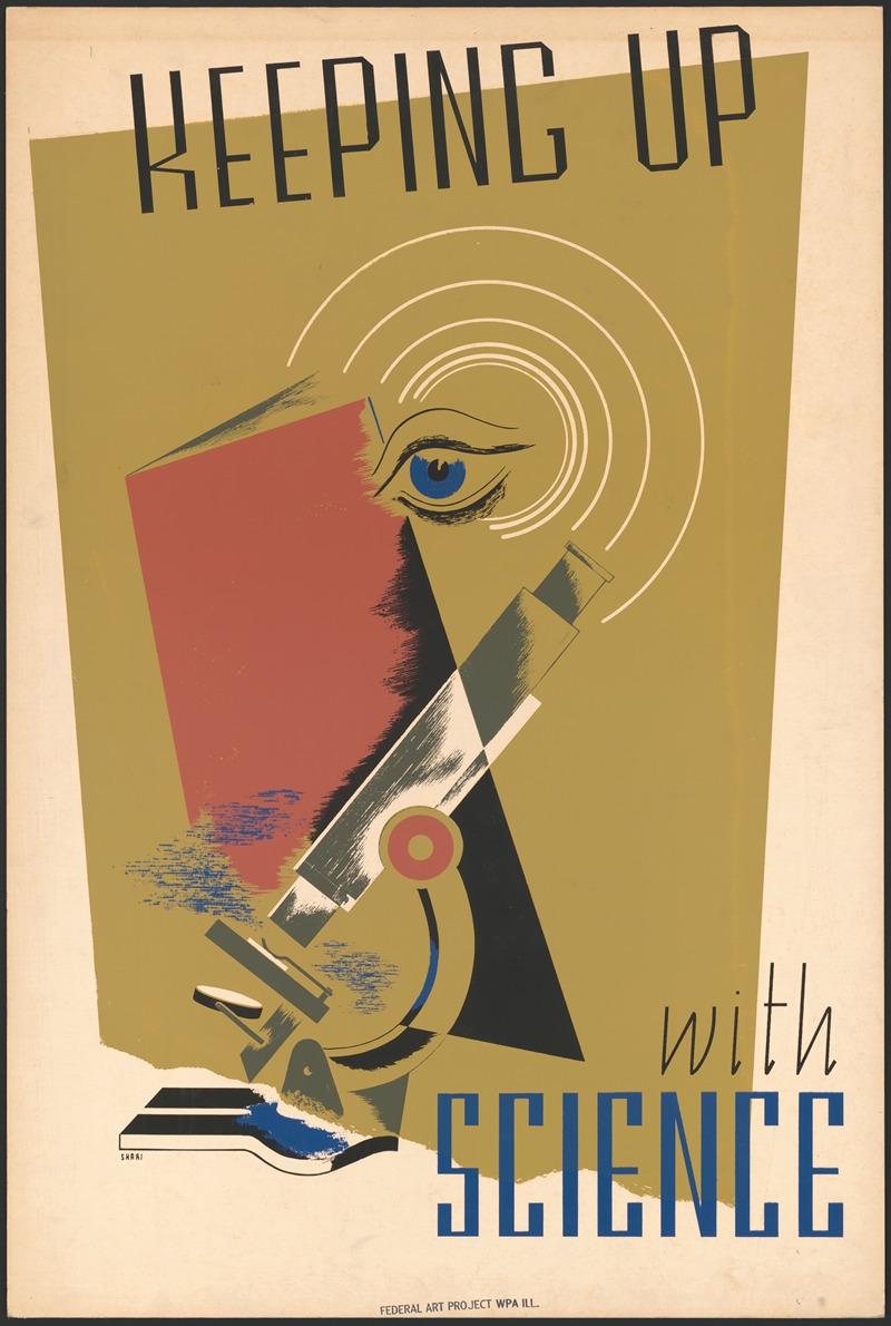 Keeping up with science by Shari Weisberg, 1936-1939 — digital art print download