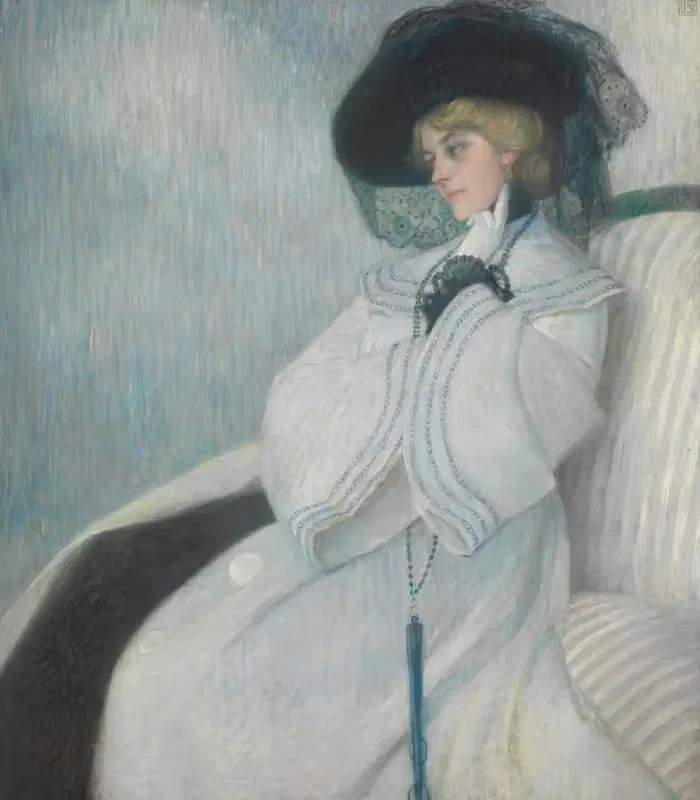 Bild in Weiß-Schwarz by Wilhelm List, 1904 — digital art print download