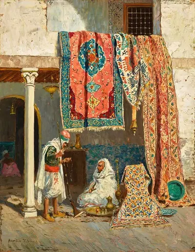 The carpet seller by Addison Thomas Millar — digital art print download