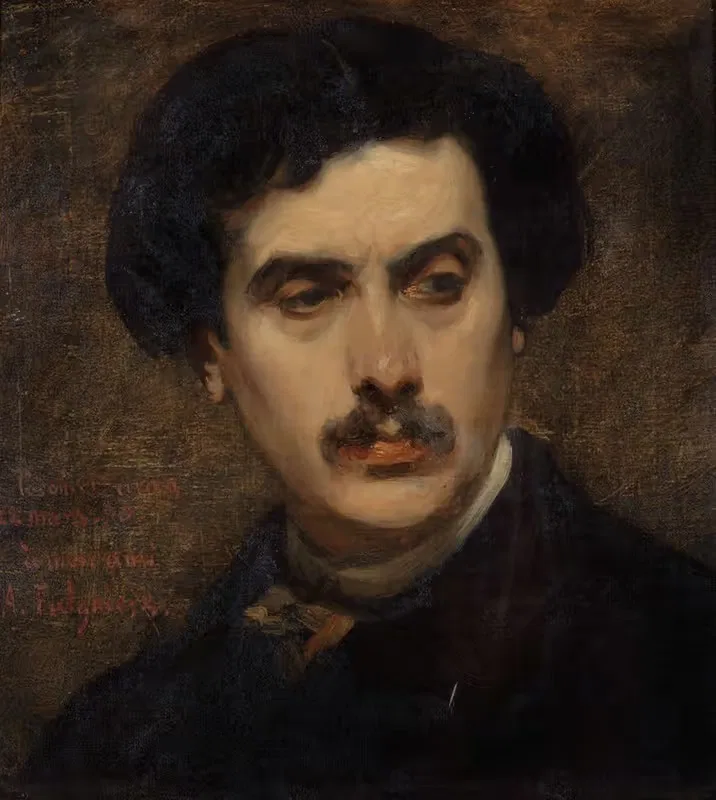 Portrait d'Alexandre Falguière — Carolus-Duran