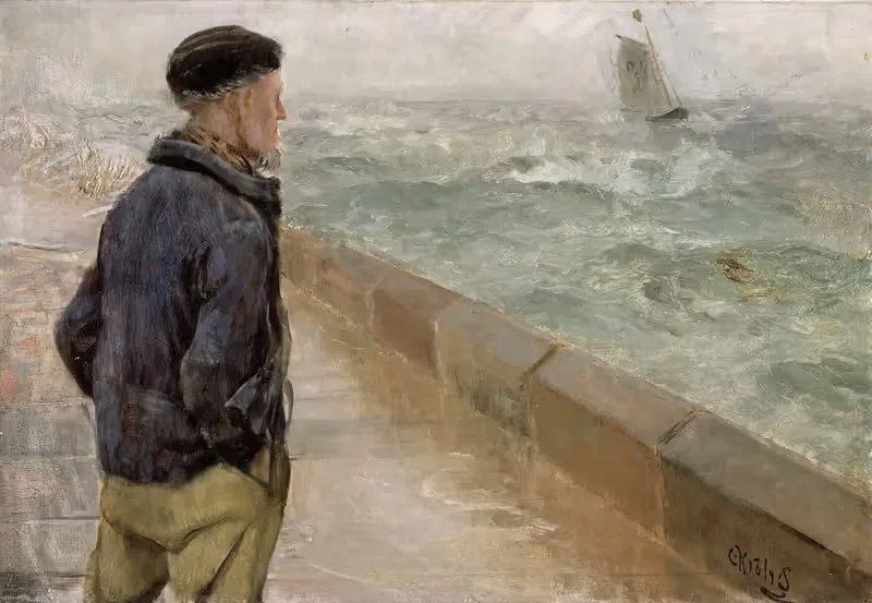 Французский моряк by Кристиан Крох, 1897 — digital art print download