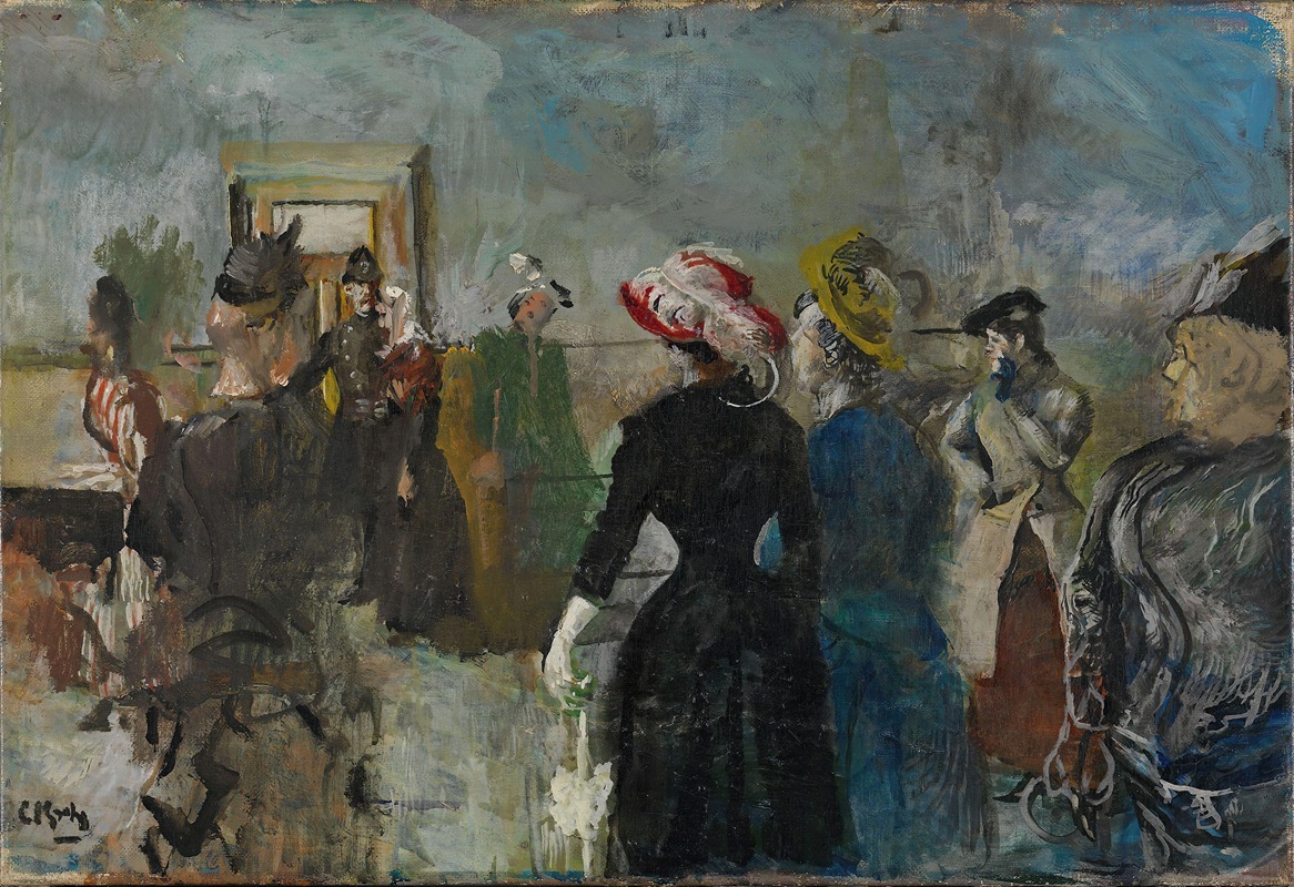 Альбертин by Кристиан Крох, 1917 — digital art print download