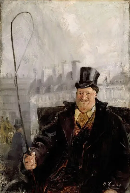 Parisian Coachman by Christian Krohg, 1898 — digital art print download