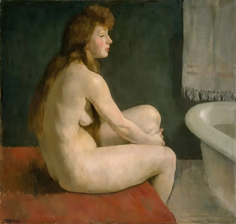 Женский ню by Эрик Веренскиольд, 1925 — digital art print download
