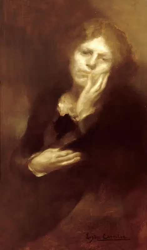 Фантина, оставленная by Южен Каррьер, 1903 — digital art print download