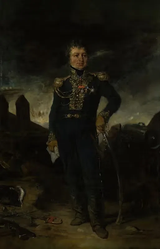 Portrait du général Joseph-Léopold Sigisbert Hugo — Eugène Devéria