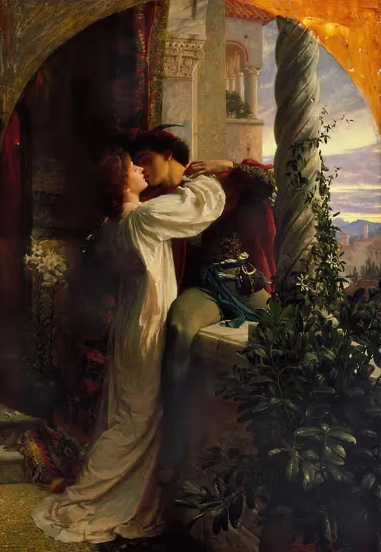 Ромео и Джульетта by Фрэнк Дикси, 1884 — digital art print download