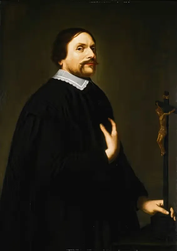 Portrait of a prelate — Gérard Douffet