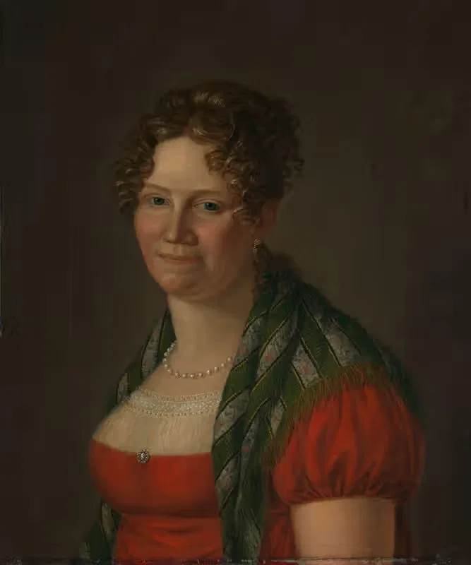 Portrait of Gesina Ørbech Ring — Jacob Munch