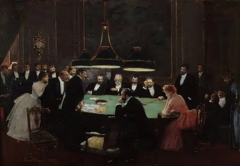 Игровая комната by Жан Бера, 1889 — digital art print download