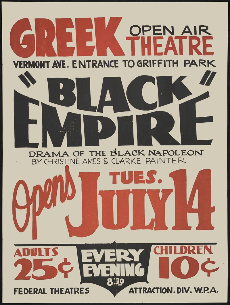 Black Empire by Аноним, 1934-1943 — digital art print download