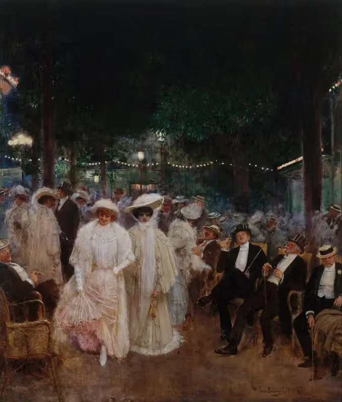 Красавицы ночи by Жан Бера, 1905 — digital art print download