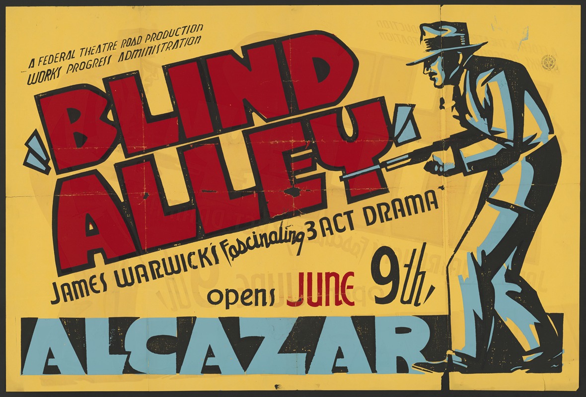Blind Alley by Аноним, 1934-1943 — digital art print download