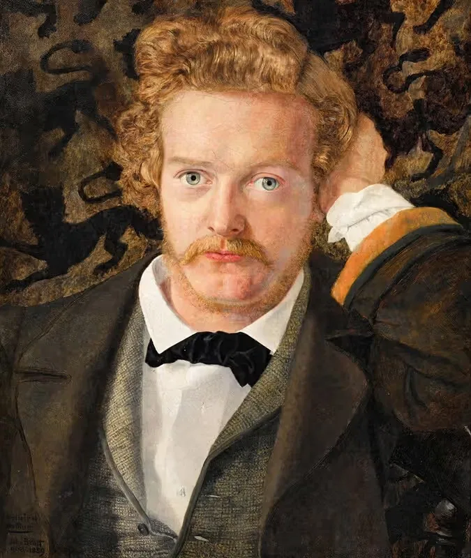 Portrait of Arthur Brett — John Brett