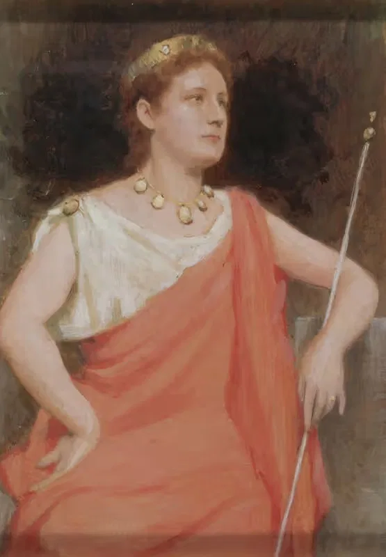 La Tragédie, étude d'après Mlle Dudlay — Joseph Blanc