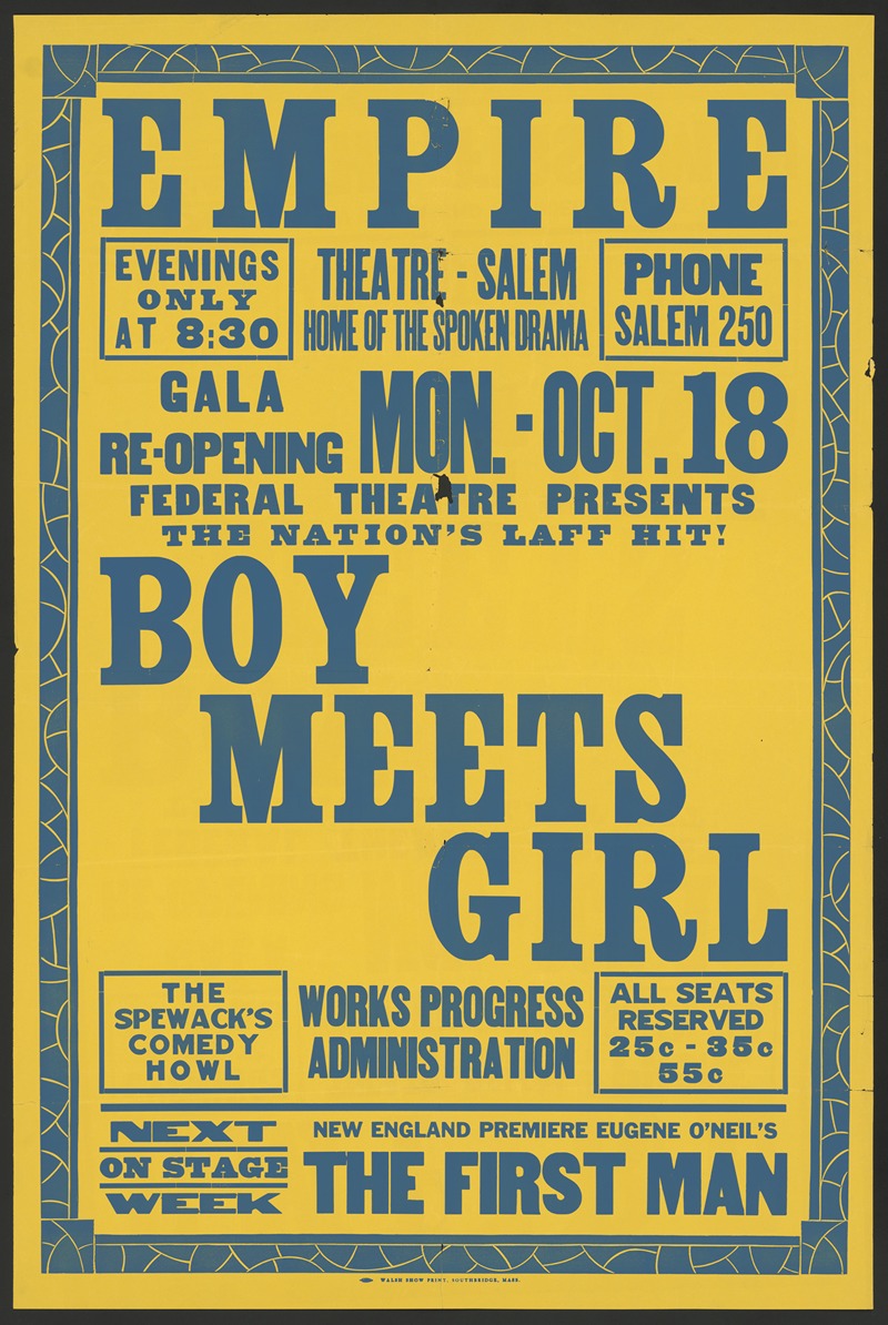 Boy Meets Girl by Аноним, 1934-1943 — digital art print download
