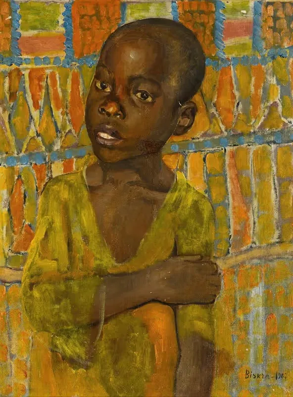 Portrait of an African Boy — Kuzma Petrov-Vodkin