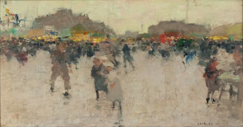 Fête de la place du Trône, Paris — Luigi Loir