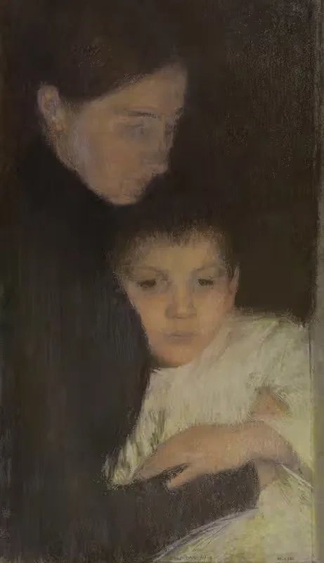 Femme et enfant — Pascal-Adolphe-Jean Dagnan-Bouveret