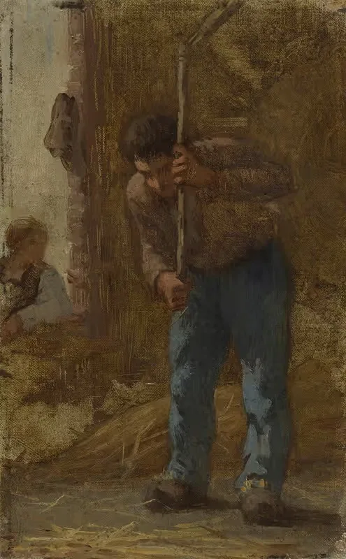 История пшеницы; Уборка by Поль Альбер Бодоэн — digital art print download