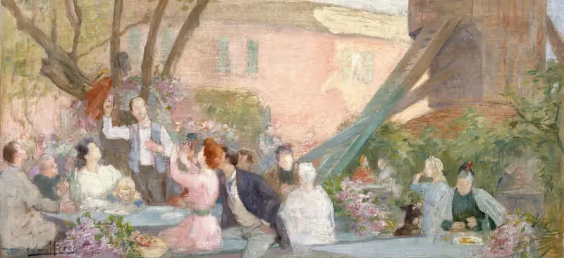 Тост by Виктор Марек, 1893 — digital art print download