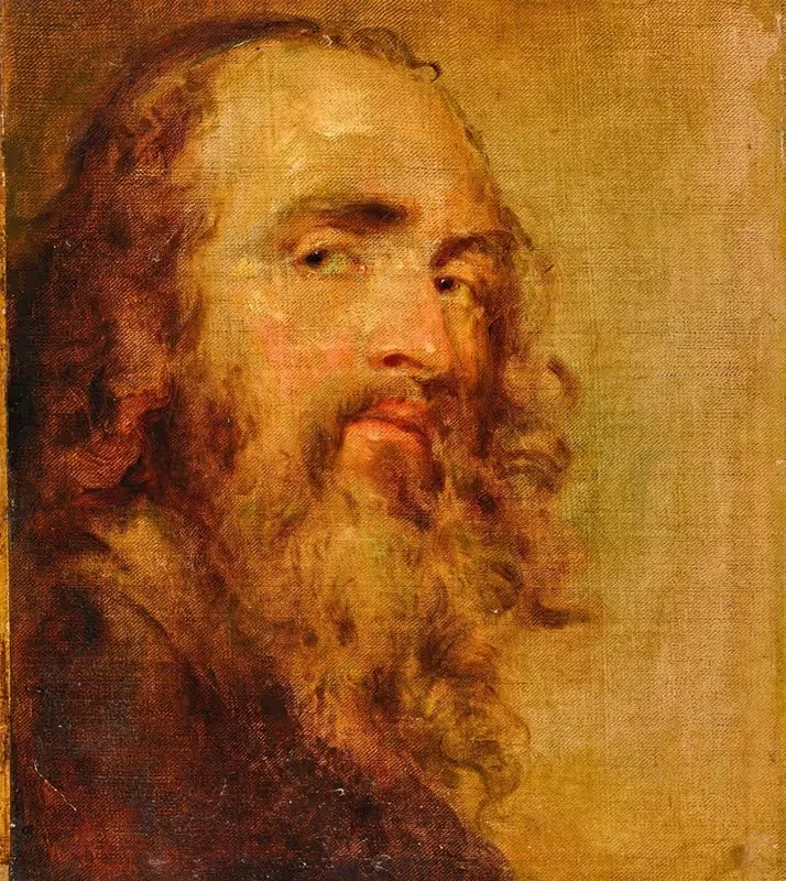 Эскиз раввина by Уильям Брэдли, 1823 — digital art print download