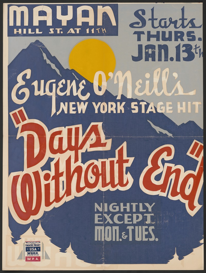 Days Without End by Аноним, 1934-1943 — digital art print download