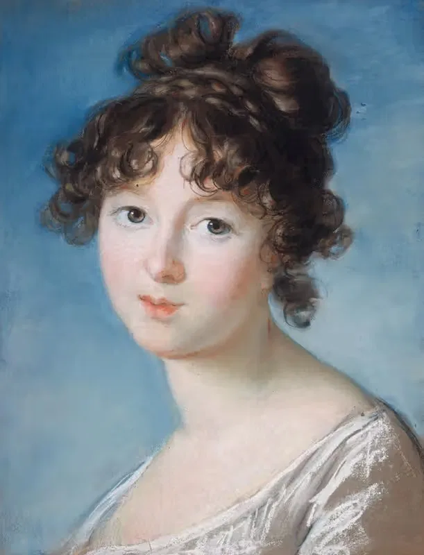 Принцесса Радзивилл (1781-1808) by Элизабет Луиза Виге Лебрен, 1781-1808 — digital art print download