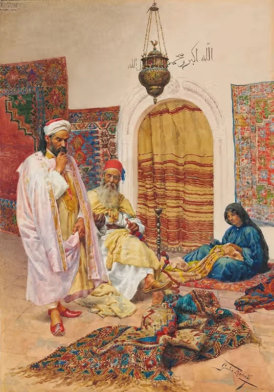 Продавец ковров by Джулио Розати — digital art print download