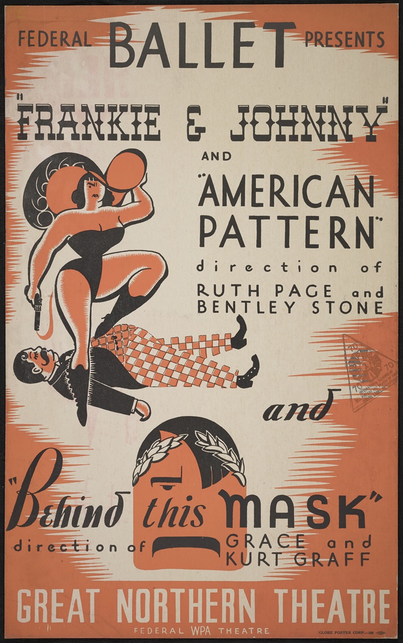 Frankie and Johnny by Аноним, 1934-1943 — digital art print download
