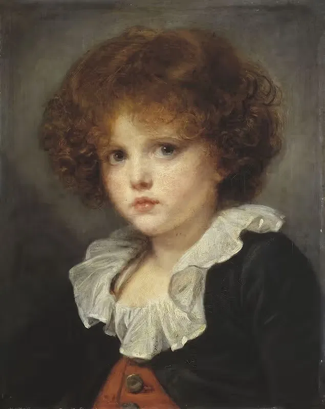 Petit Garçon au gilet rouge — Jean-Baptiste Greuze