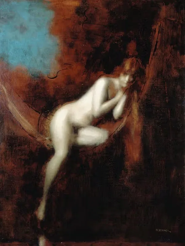 Сара, купающаяся by Жан-Жак Эннер, 1903 — digital art print download