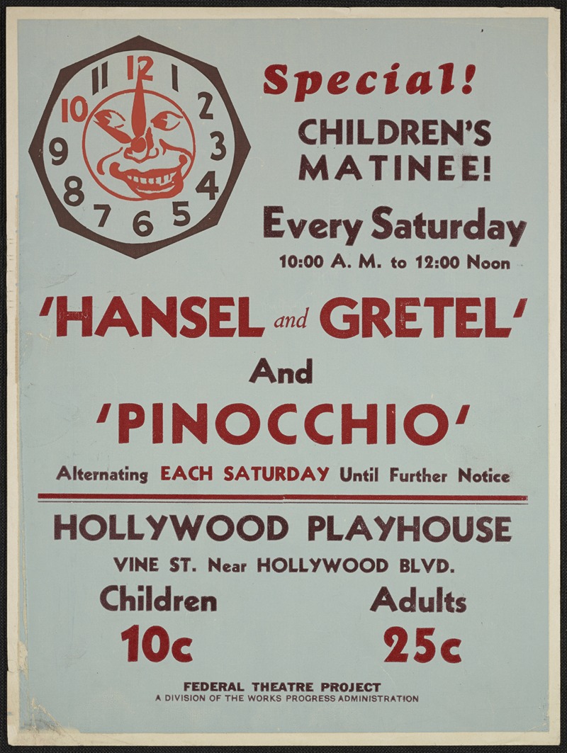 Hansel and Gretel by Аноним, 1934-1943 — digital art print download