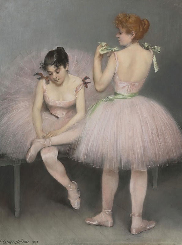 Танцовщицы by Пьер Карье-Бельёз, 1894 — digital art print download
