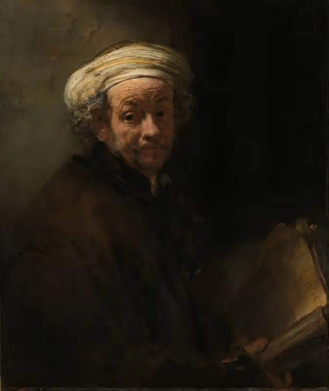Self-portrait as the Apostle Paul — Rembrandt van Rijn