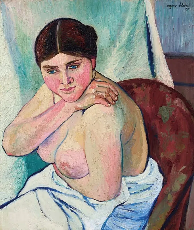 Жюльетта, сидящая в кресле by Сюзанна Валадон, 1909 — digital art print download