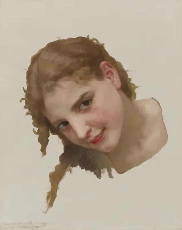 Jeune fille de la rochelle — William Bouguereau