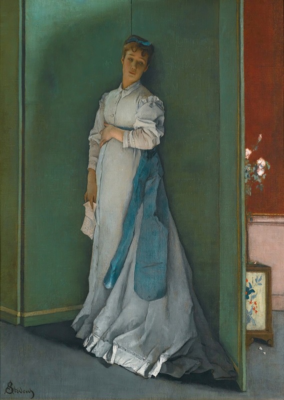 L'emotionnée by Alfred Stevens — digital art print download