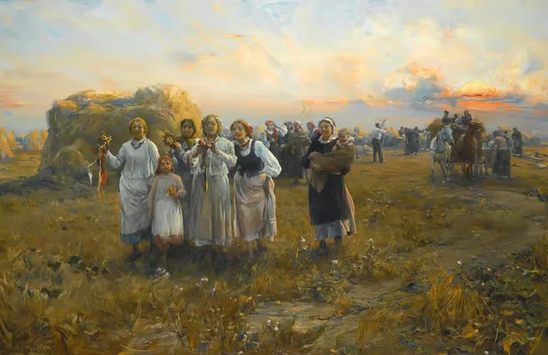 Праздник урожая — Альфред фон Вирус-Ковальский