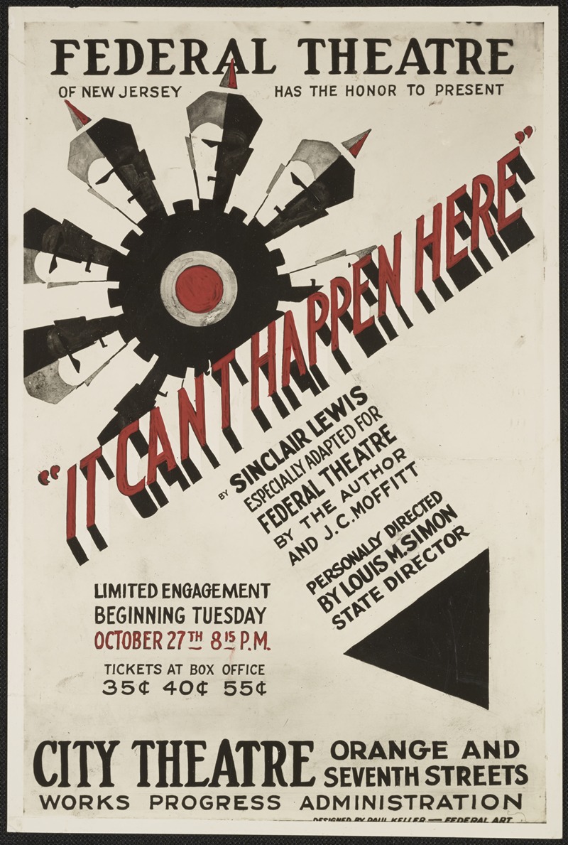 It Can't Happen Here by Аноним, 1934-1943 — digital art print download