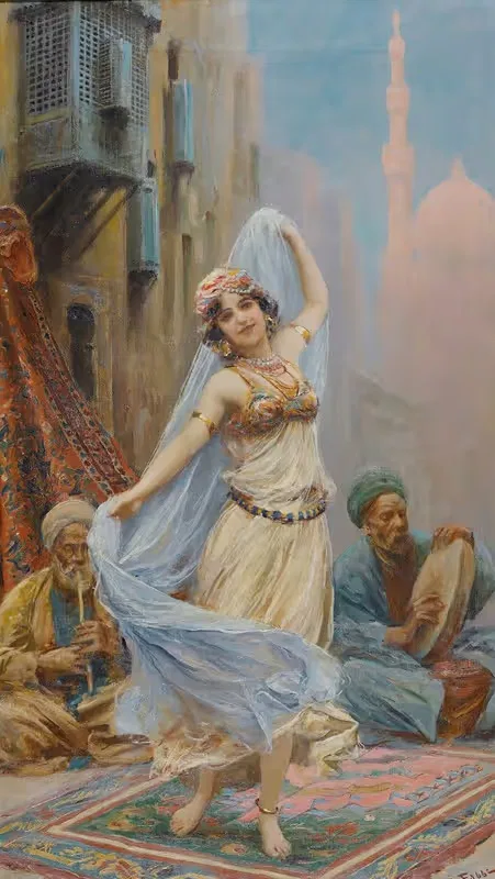 The blue veil by Fabio Fabbi — digital art print download