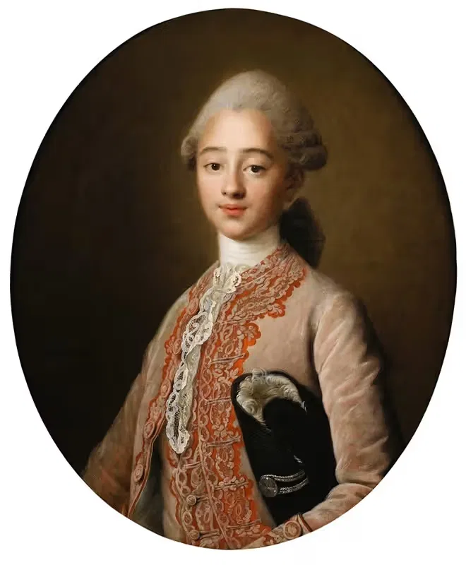 Portrait of a young boy — François-Hubert Drouais