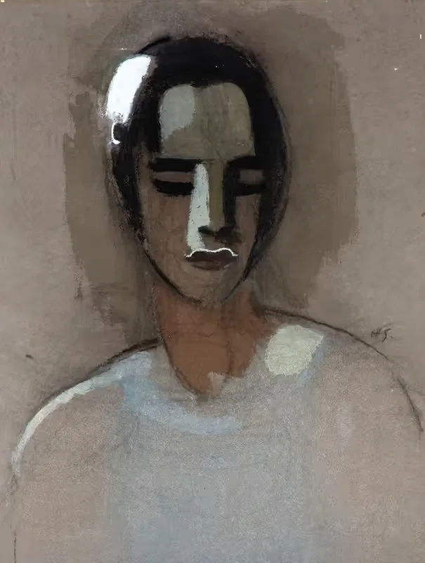 The girl from California — Helene Schjerfbeck